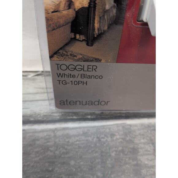 LUTRON tg 10ph toggler DIMMER SWITCH incandescent halogen [105] - Picture 3 of 9